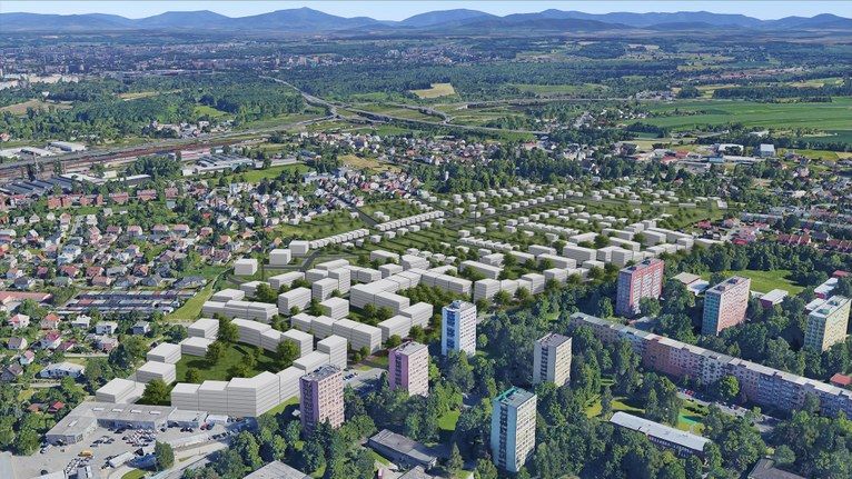 V Ostravě plánují postavit novou „zahradní“ čtvrť s byty pro tři tisíce lidí